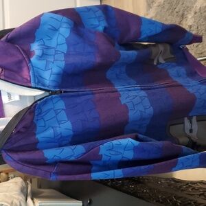 Blue and Purple Fortnite Hoodie